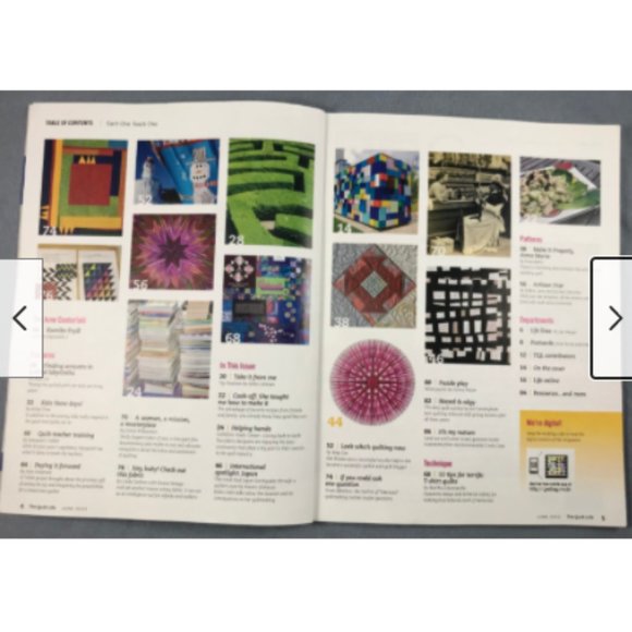 Easy T-shirt Memory Quilts*Labyrinth*Artisan Star Pattern*Quilt Life Magazine - Picture 2 of 3